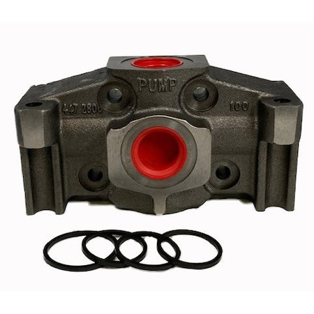 Hyflow High Flow Sectional Valve 40GPM, Inlet Section, SAE 16 Side/Top Ports 223000